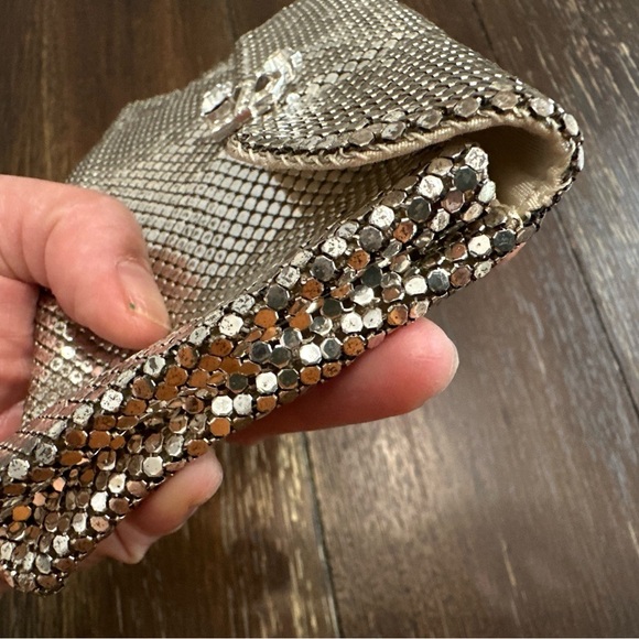 Whiting and Davis mesh rhinestone evening bag/clutch - Picture 4 of 13